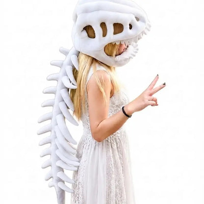 Dinosaur Skeleton Costume Hat