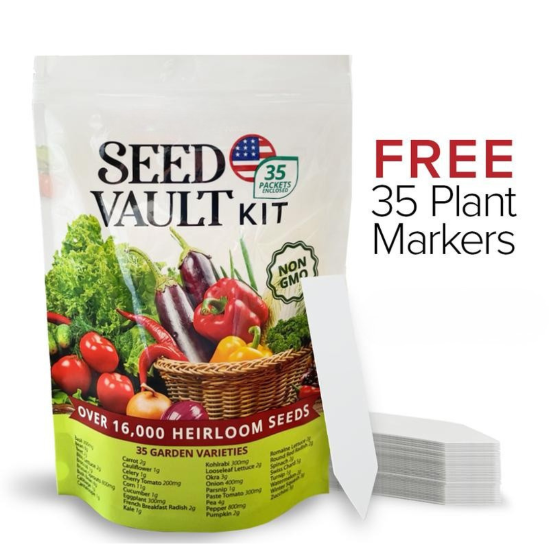 Vegetable Seed Vault Kit