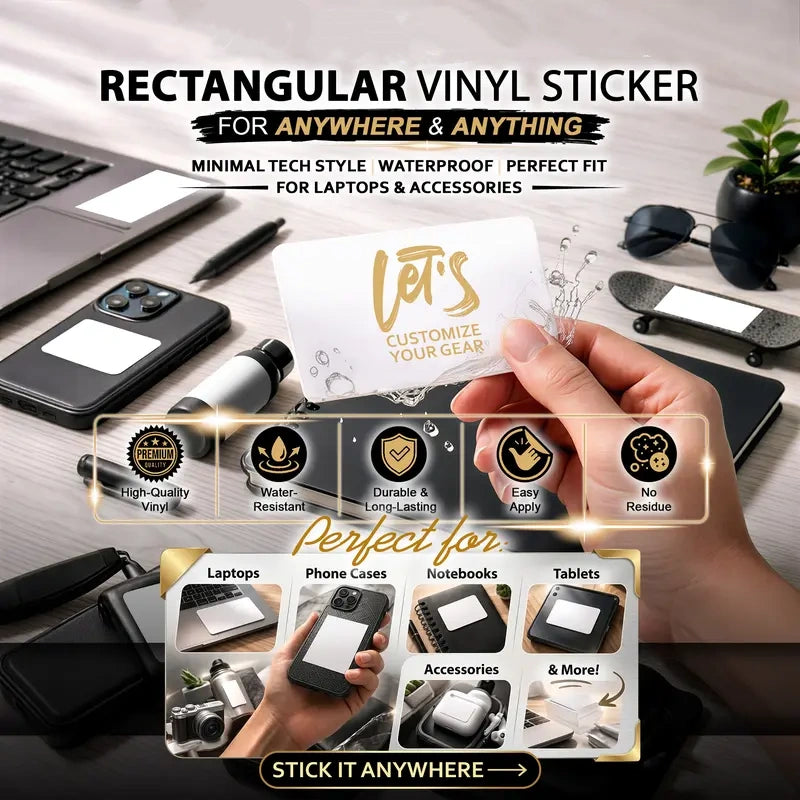Holographic Character Vinyl Sticker