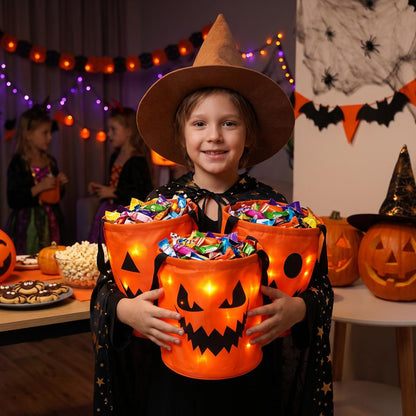 LED Halloween Glow Candy Bag