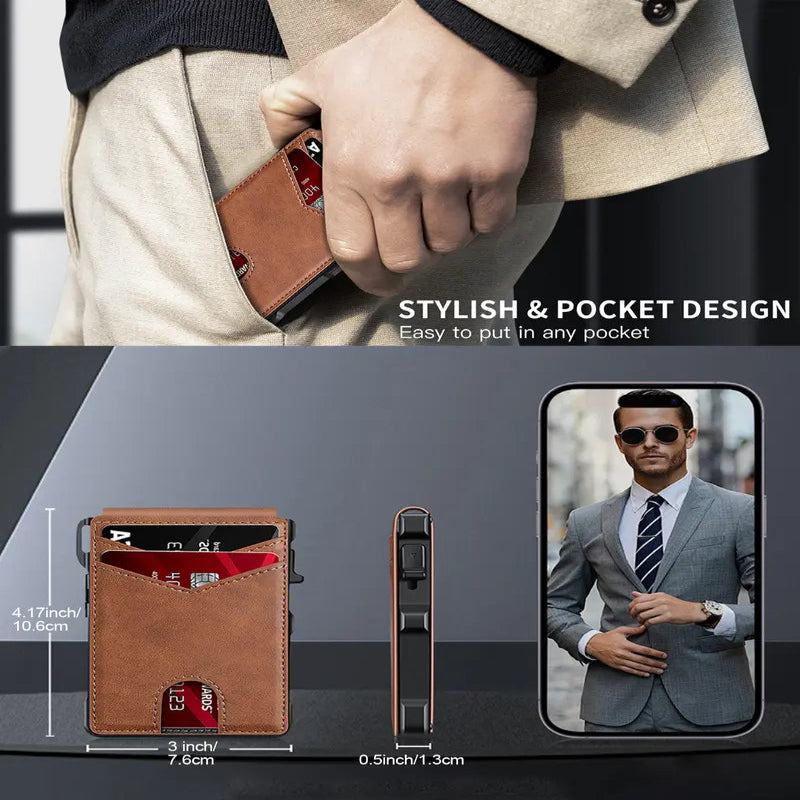 Men's Slim RFID Wallet