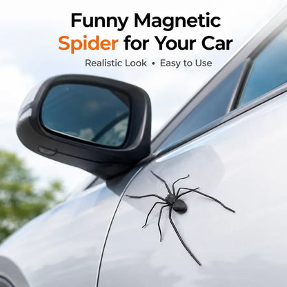 Magnetic Spider Car Decoration