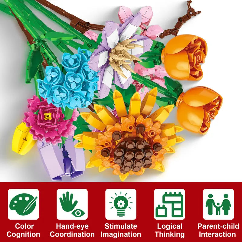 Christmas Flower Bouquet Calendar – 24 Day Puzzle Gift Box