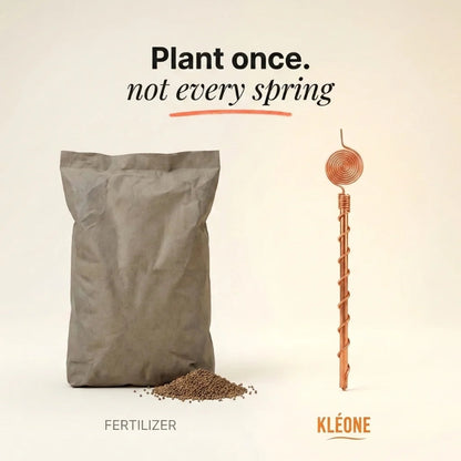 Pure Copper Garden Antenna – Natural Soil Gardening Tool