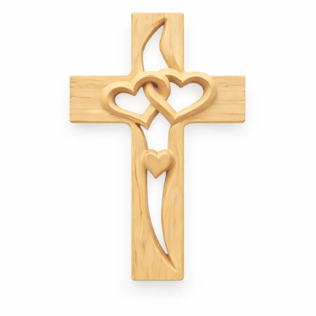 Heart Cross Decor