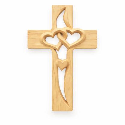 Heart Cross Decor
