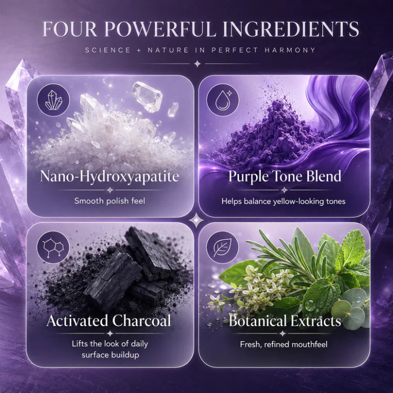 Purple Brightening Tooth Powder