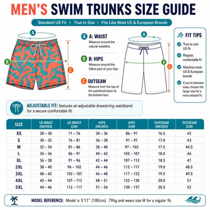 Prank Swim Trunks