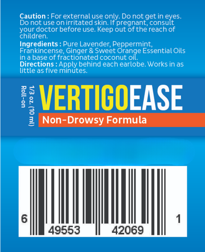 Vertigo Ease Aromatherapy Roll-on