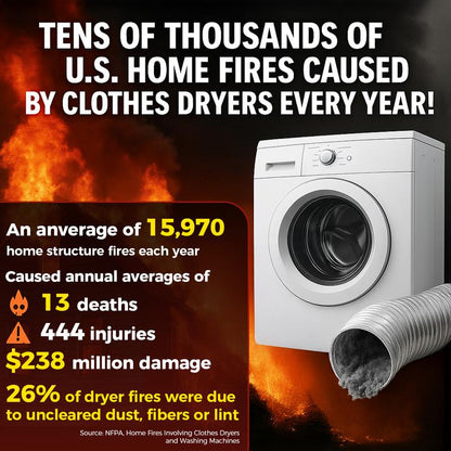 Dryer Vent Cleaning Kit