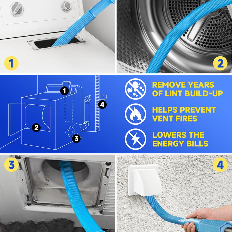 Dryer Vent Cleaning Kit
