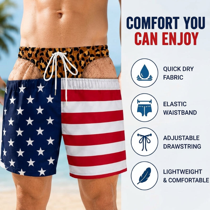 Prank Swim Trunks