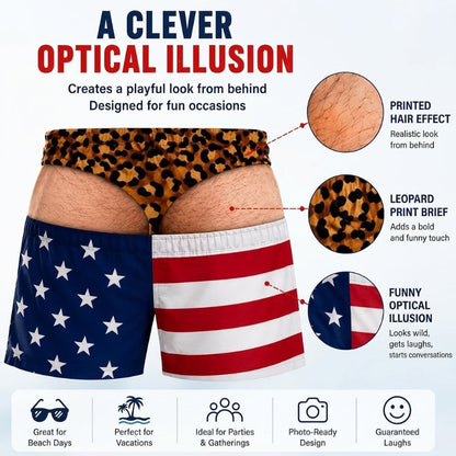 Prank Swim Trunks
