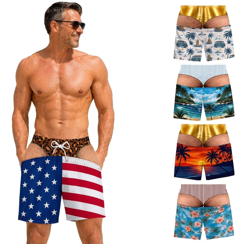 Prank Swim Trunks