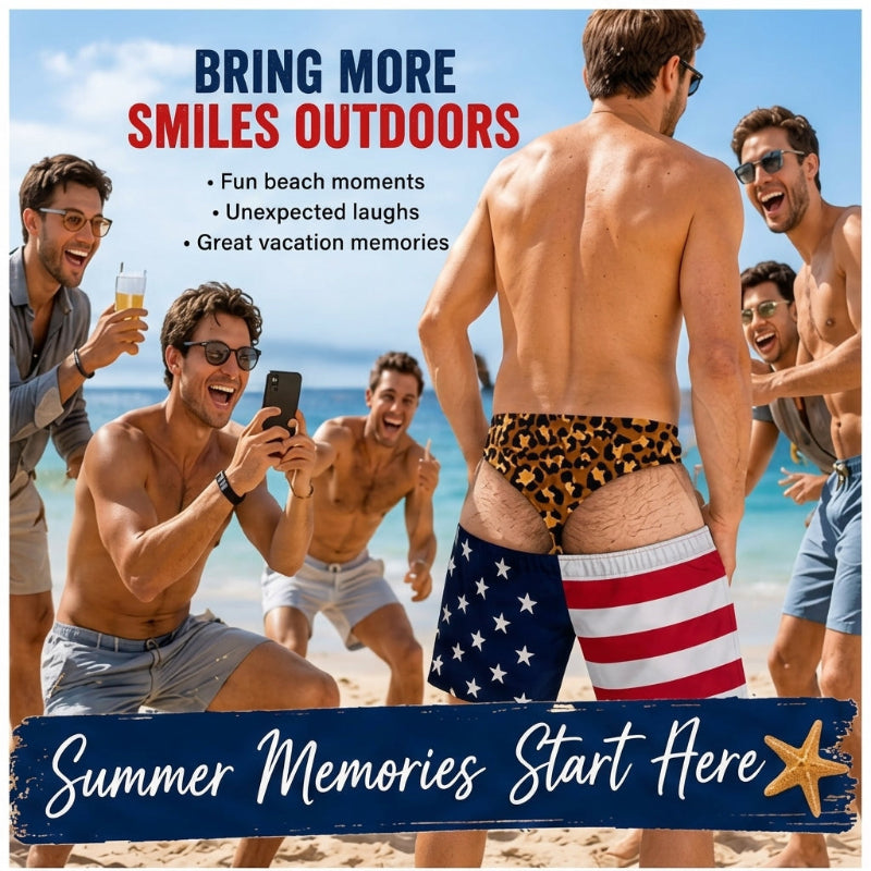 Prank Swim Trunks