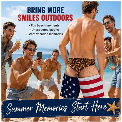 Prank Swim Trunks