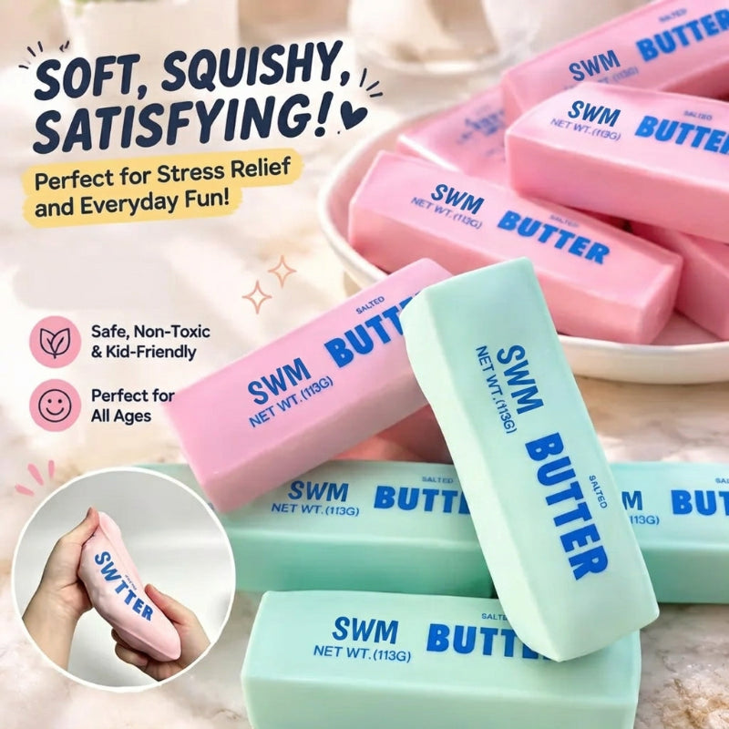 Crunchy Butter Squishy Toy