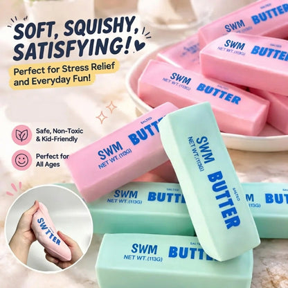 Crunchy Butter Squishy Toy