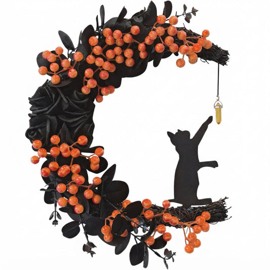 SWM-Halloween Cat Wreaths