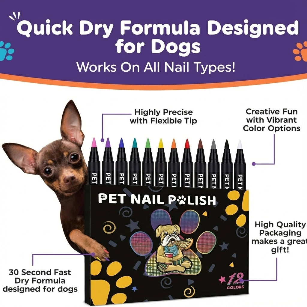 FancyPaws Pet Nail Polish