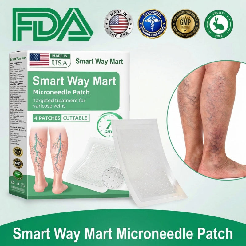 Varicose Vein Relief Microneedle Patch