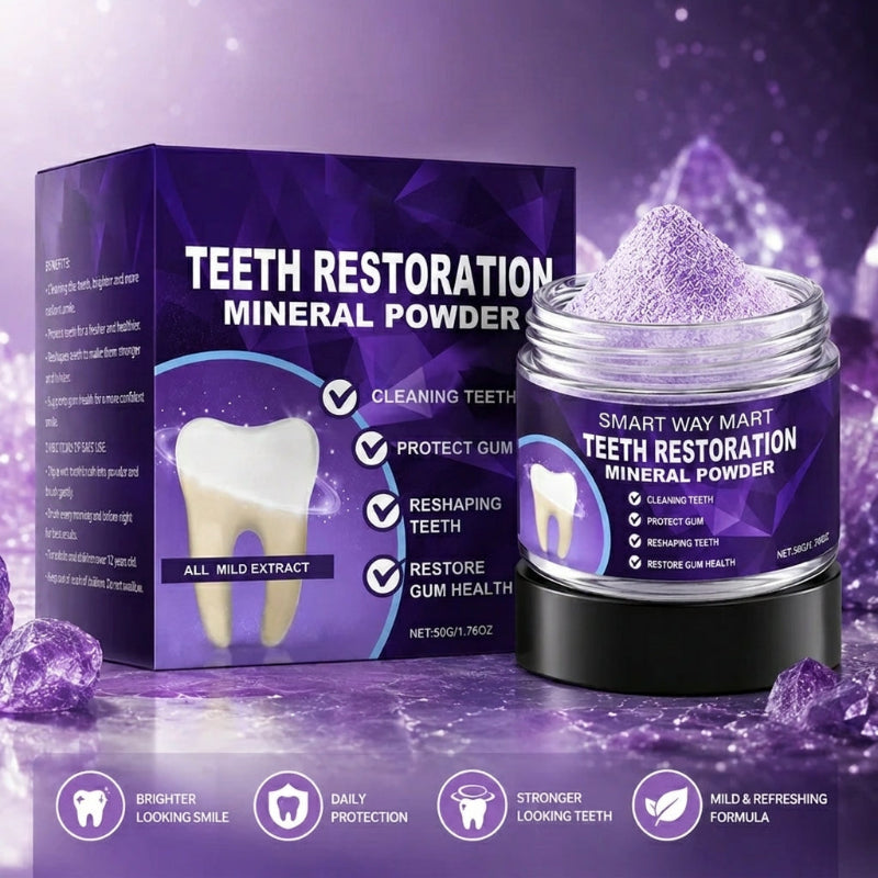 Purple Brightening Tooth Powder