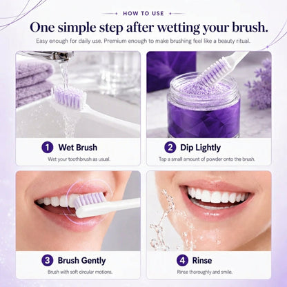 Purple Brightening Tooth Powder