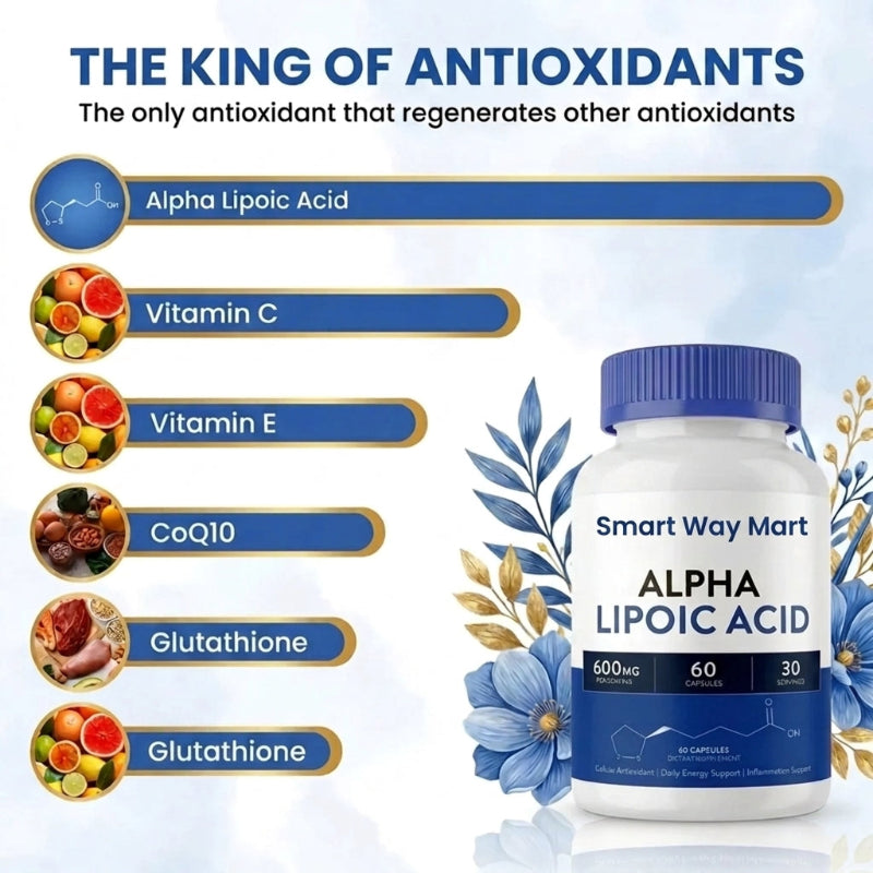 ALA 600mg – Blood Sugar Support