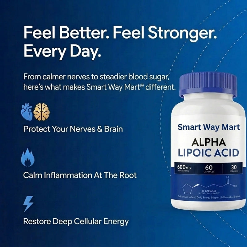 ALA 600mg – Blood Sugar Support