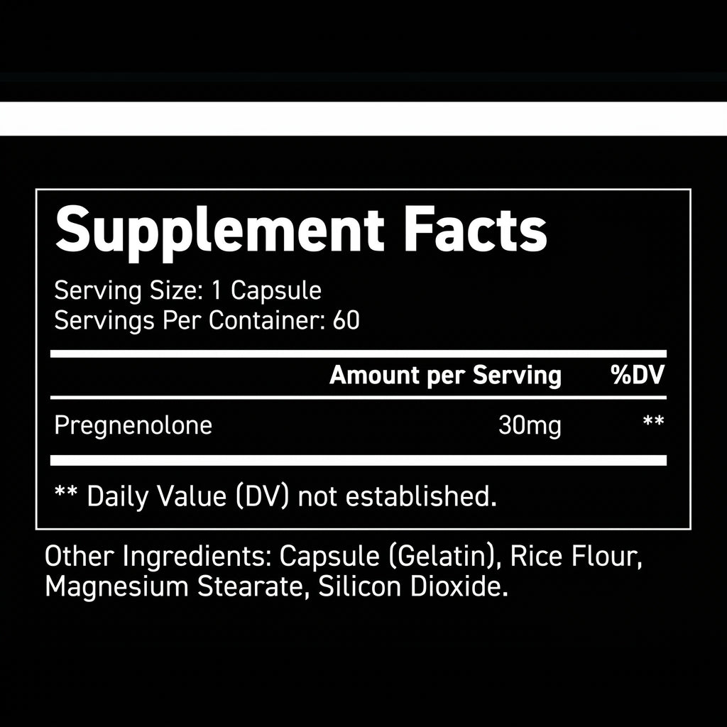 Pregnenolone Capsules