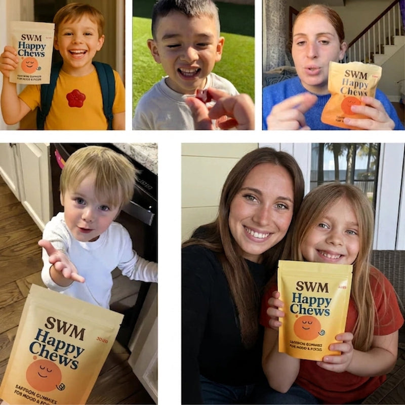 Kids Calm & Focus Saffron Gummies