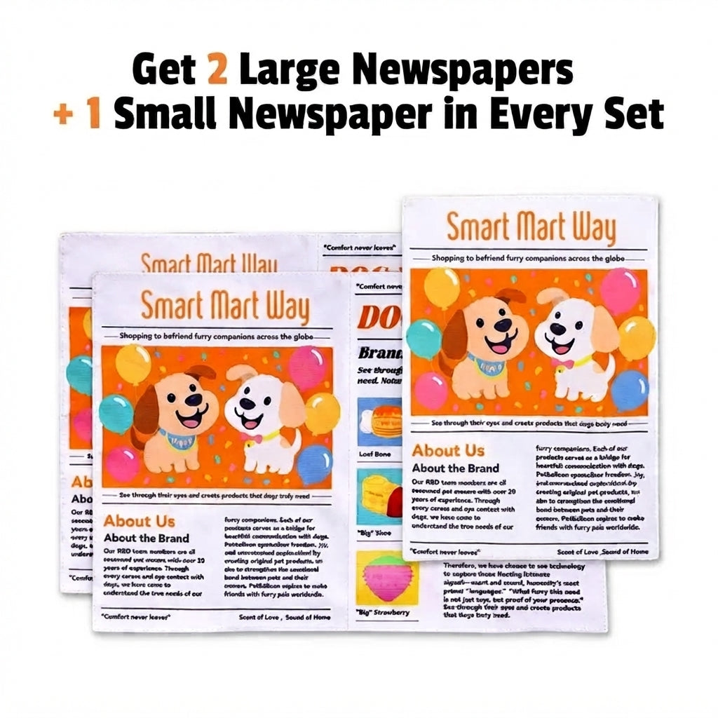 Newspaper Dog Toy