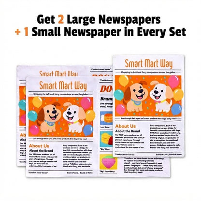 Newspaper Dog Toy