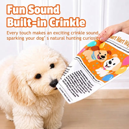 Newspaper Dog Toy