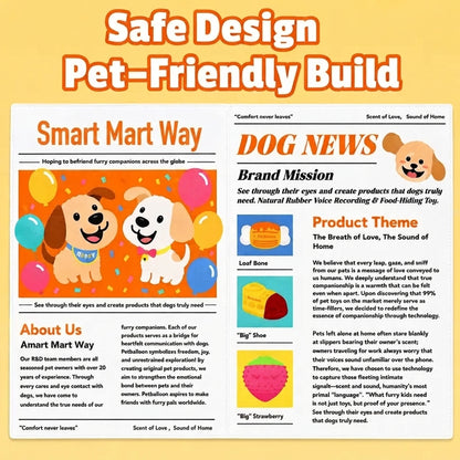 Newspaper Dog Toy