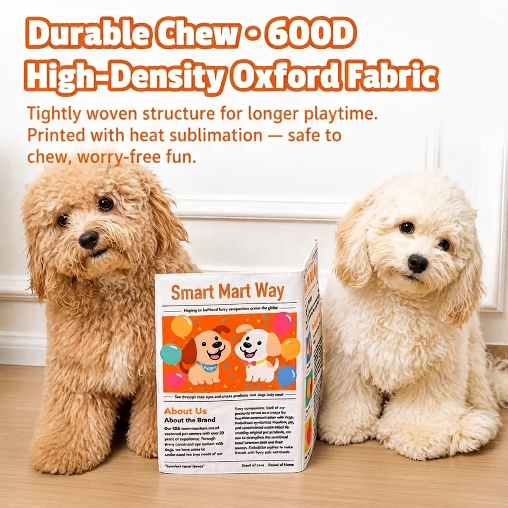 Newspaper Dog Toy