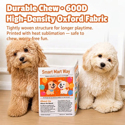 Newspaper Dog Toy