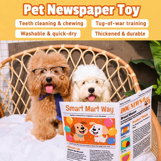 Newspaper Dog Toy