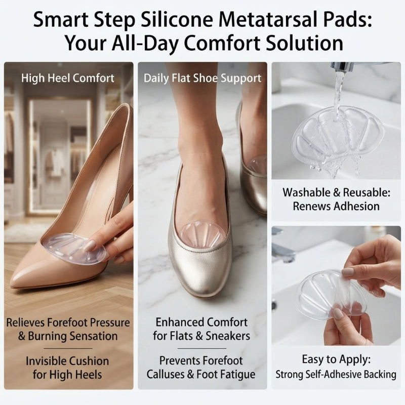 Silicone Heel & Forefoot Pads