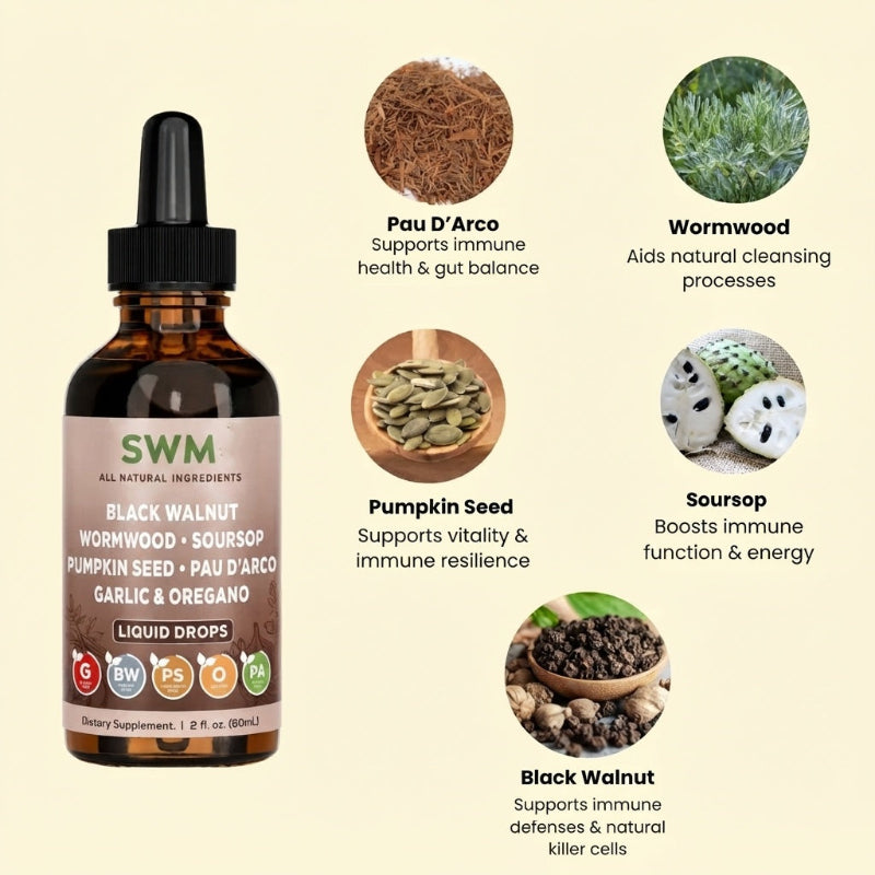 Black Walnut Extract Drops