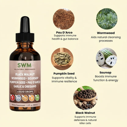 Black Walnut Extract Drops
