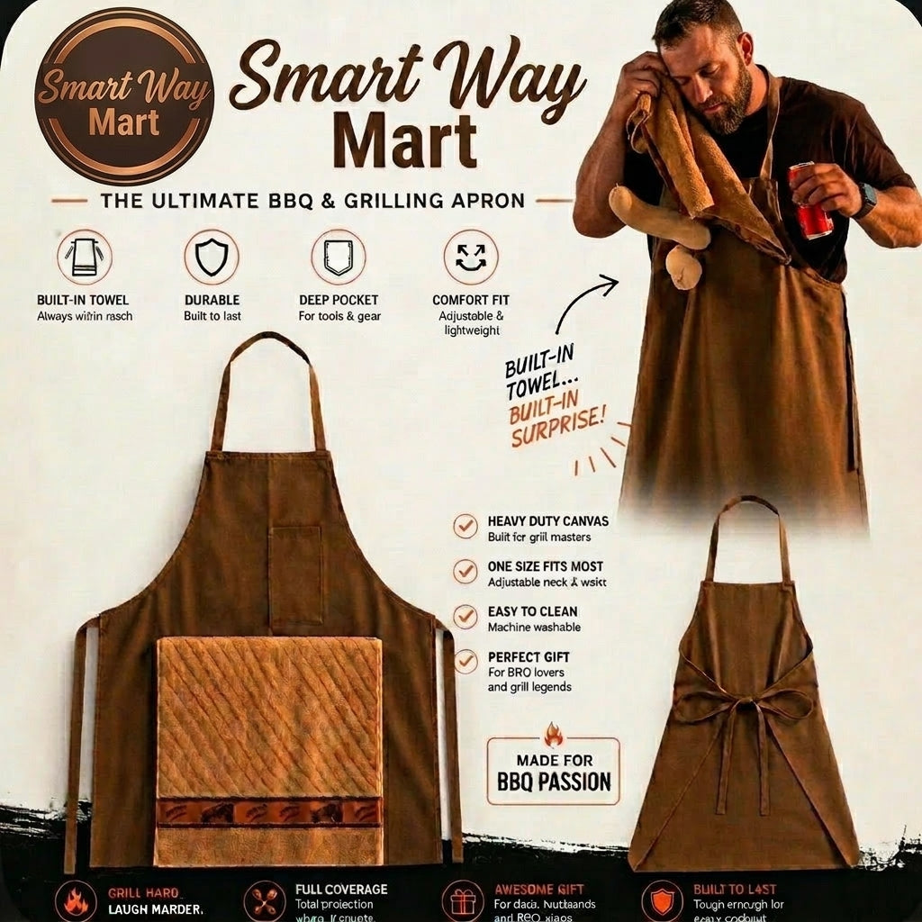 Funny BBQ Grill Apron