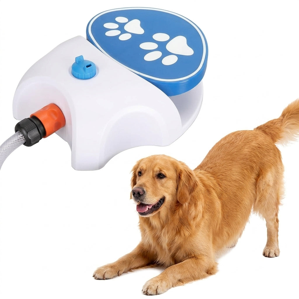 Paw-Activated Dog Water Fountain