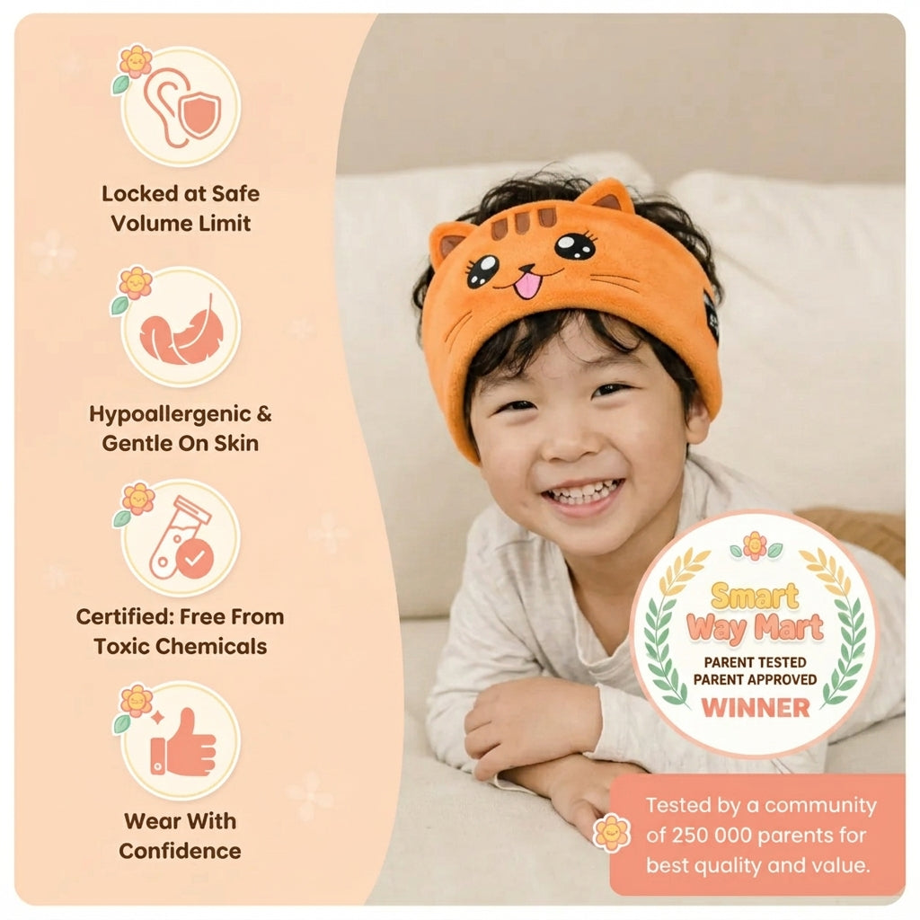 Kids Wireless Headband Headphones