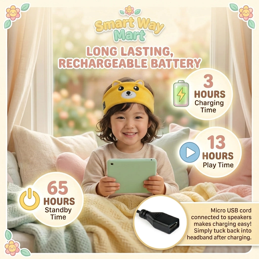 Kids Wireless Headband Headphones