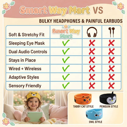Kids Wireless Headband Headphones
