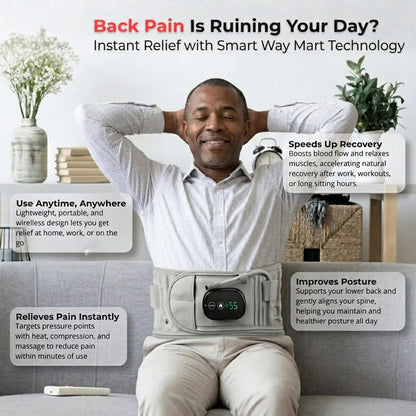 4-in-1 Lumbar Support & Back Relaxation Belt