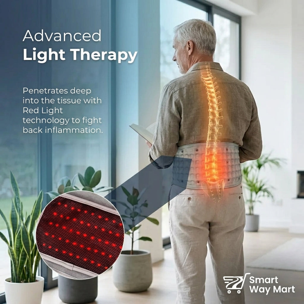 4-in-1 Lumbar Support & Back Relaxation Belt