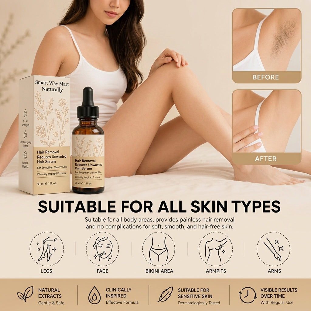Hair Softening & Smooth Skin Serum
