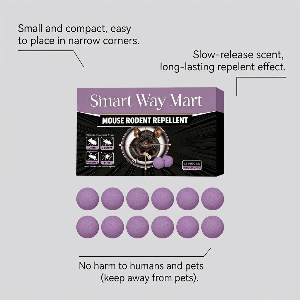 Natural Rodent Repellent Balls
